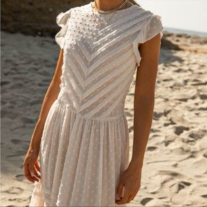 Ulysses Maxi Dress in Cream